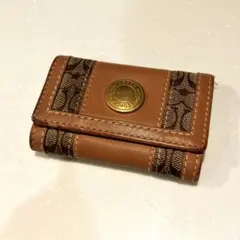 COACH キーケース シグネチャー レザー