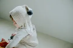 ニット ベビー帽子