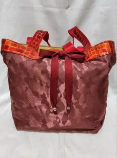 COCCO FIORE コッコフィオーレ トートバッグ レッド