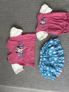ミニーマウス ベビー服 セットアップ　パルパルーザ　ディズニー