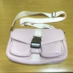 NICE CLAUP ユーティリティーボディBAG ショルダーバック　ピンク