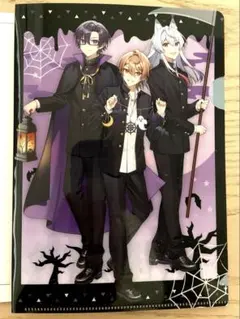 カラフルピーチ　クリアファイルとステッカー