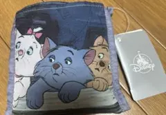 ディズニーストア　エコバッグ　ショッピングバッグ　おしゃれキャット　マリー