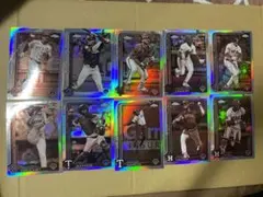 topps mlb chrome セピア　まとめ売り