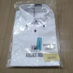 【ATELIER 365 】ホワイト ストライプ ワイシャツ M-39