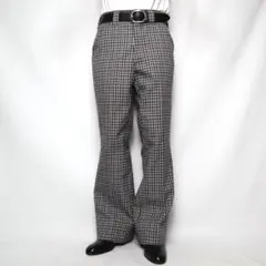 70s Vintage ウエスタン フレアスラックス フレアパンツ スタプレ