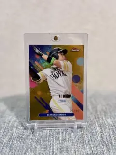 topps finest 近藤健介 3/50 ジャージナンバー&カラーマッチ