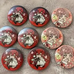 浦島坂田船 缶バッジ 2026 春ツ 夜叉 あほの坂田。 ぬいデフォ 夜叉デフォ