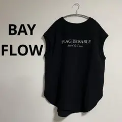 BAYFLOW 新品　ノースリーブ　ブラック　サラサラ　チュニック　ゆったりのサムネイル