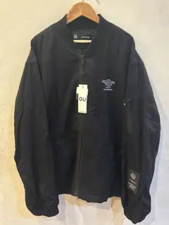 未使用GU アンダーカバーMA-1ジャケット Lサイズ ブラック ディズニー