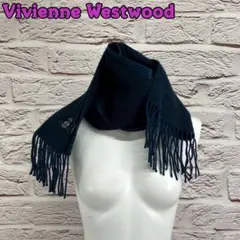 ☆鉄0445P☆ Vivienne Westwood マフラー カシミヤ100%