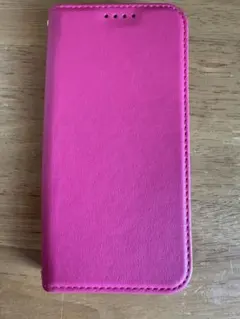 ピンク 手帳型ケース iPhone15Pro用 3カードスロット付き