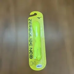 MIZUNO ZEROGLIDE シューレース ネオンイエロー 100cm