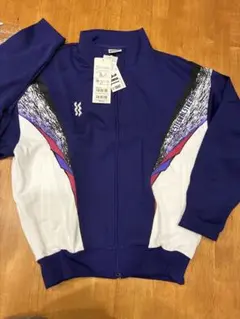 MIZUNO ミズノ　スーパースター　ジャージ ジャケット ブルー ホワイト O