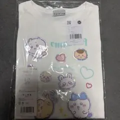 ちいかわ 箔プリントTシャツ DECO（みんな）ホワイト M