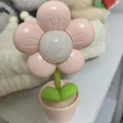 花型LEDライト ピンク