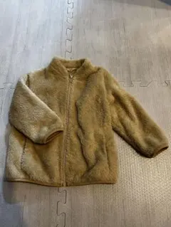 UNIQLO フリースジャケット 90cm ベージュ