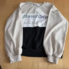 新品タグ付き ANGE D'ARGENT 薄手トレーナー 160cm