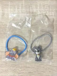 ディズニーキャラクター Twinkleゴム トランプ ダンボ ガチャガチャ