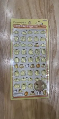 正規品　ボンボンドロップシールmini ポムポムプリン