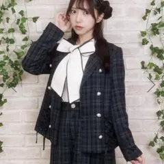 axesfemme POETIQE Wレースアップテーラージャケット