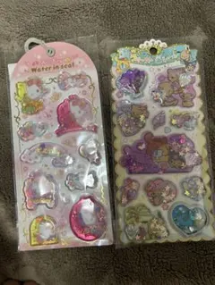 サンリオ　ウォーターinシール　2枚セット