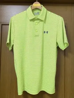 Under Armour アンダーアーマー イエロー ゴルフシャツ MDサイズ
