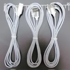 Naoeleii 高速充電ケーブル 3本セット