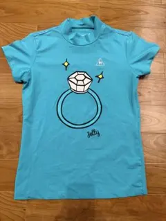 ルコックle coq sportif ゴルフ レディースシャツ M 水色　美品