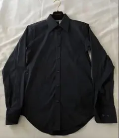 Yves Saint Laurent ネイビー 長袖シャツ