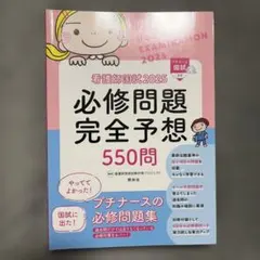 看護師国試2025 必修問題完全予想 550問のサムネイル