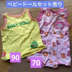 ベビードール セット売り ロンパース ディズニー ノースリーブ