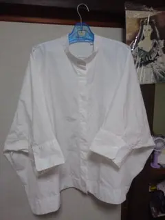 UNIQLO ＋J スーピマコットンドルマンスリーブシャツ（7分袖ユニクロ+J白