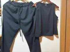 ストライプパンツセットアップ