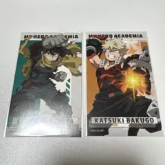 ヒロアカ　キャラガムコレクション　緑谷出久　爆轟勝己