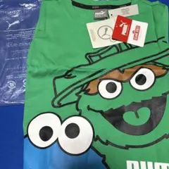 PUMA セサミストリート Tシャツ 5-6歳　オスカー　クッキーモンスター