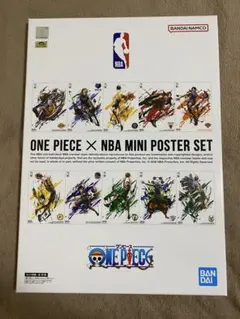 【新品未開封】ONE PIECE × NBA ミニポスターセット ONE PIECE × NBA MINI POSTER SET - メルカリ