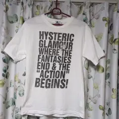 HYSTERIC GLAMOUR ロゴ Tシャツ ホワイト XSのサムネイル