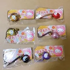 新品未使用　タグ付き　だるま　サンリオ　ハローキティ　ストラップ　まとめ売り