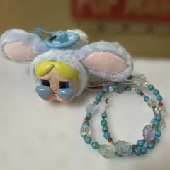 【正規品】Cry Baby パワーパフガールズ バブルス ぬいぐるみネックレス