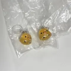 リラックマ めじるしアクセサリー クリアマスコットチャーム キイロイトリ