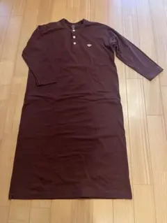 DANTON カットソーロングワンピース 長袖