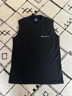 Champion ブラック タンクトップ M