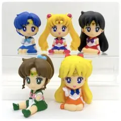 セーラームーン りらこっと セーラー5戦士セット　ソフビ