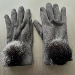 ZARAファー付き手袋Lサイズ