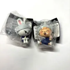 Stray Kids SKZOO サウナフィギュア パピーム　リノ　リービット