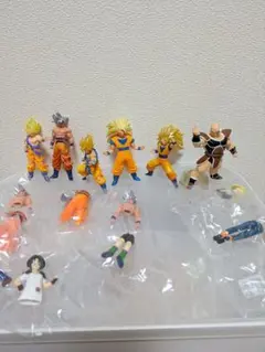 HGドラゴンボールフィギュア　超サイヤ人孫悟空他１０体セット