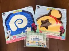 どうぶつの森　一番くじ　3点セット　美品　夏　ゲーム　おもちゃのサムネイル