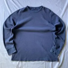 00s 平成 UNIQLO ユニクロ サーマル ロンT ワッフル生地 グランジ