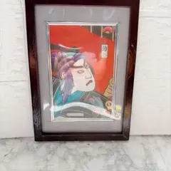 江戸錦絵風 助六 歌舞伎 額装 絵画